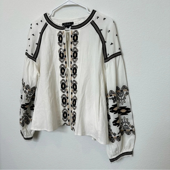 Anthropologie - RD & Koko‎ Embroidered Jacket - Size M - Picture 3 of 12